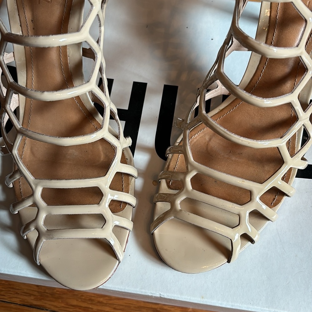 Schutz Morley Caged Sandals